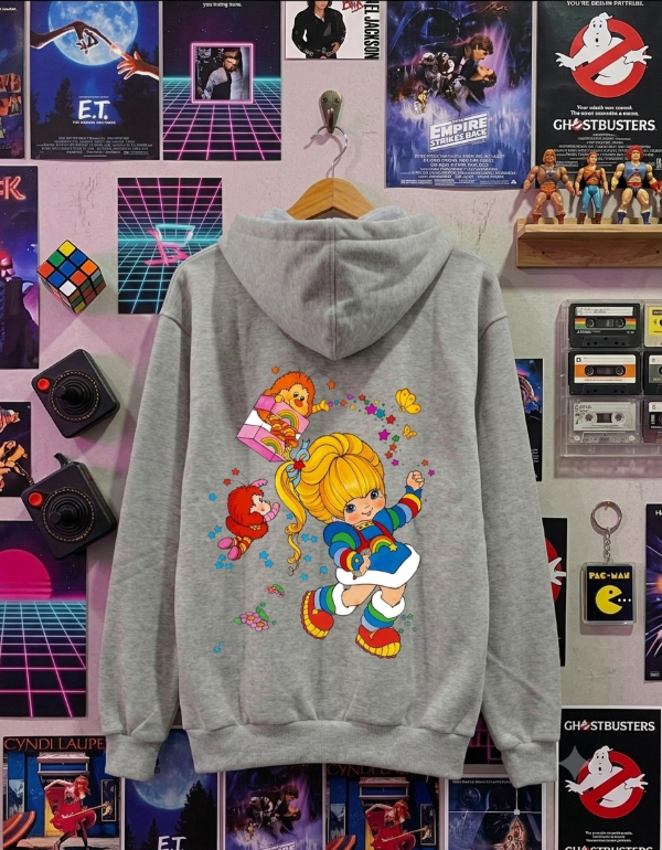 Producto - Campera Algodon Rustico Rainbow Brite Sparkle Gris - 2