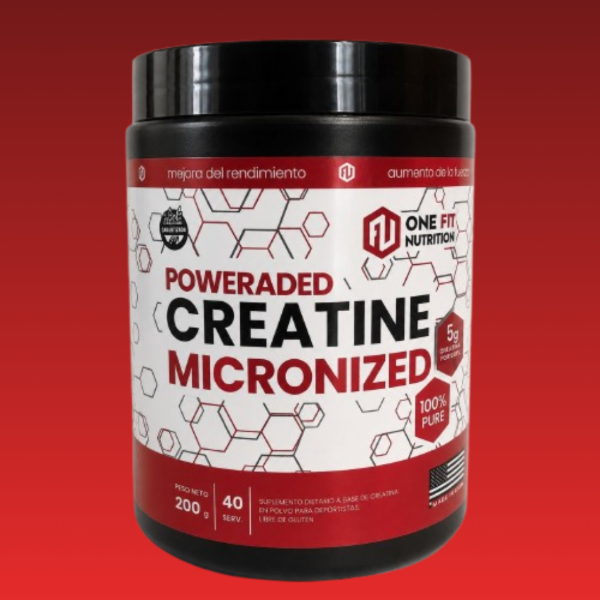 Producto - Creatina Monohidrato 200gs. ONE FIT NUTRITION