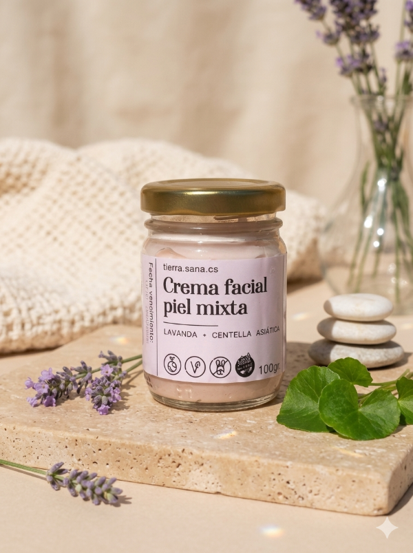 Producto - Crema facial para piel mixta