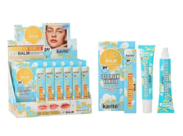 Producto - BALSAMO PARA LABIOS KARITE ICE CREAM VANILLA