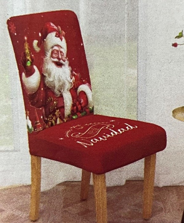 Producto - Fundas de sillas navideñas X6 - 8