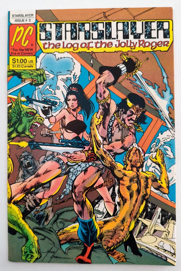 Producto - Starslayer #2 (1982) - Clásica primera aparición de The Rocketeer