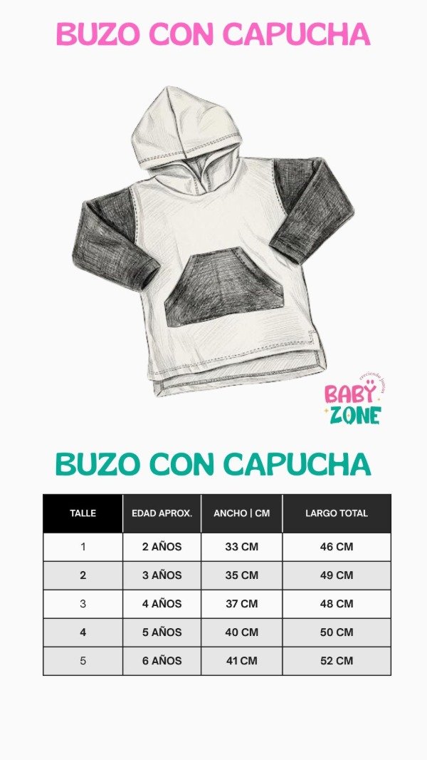 Producto - OFERTA buzo frisa combinado x unidad - TALLES DE NIÑO - 4