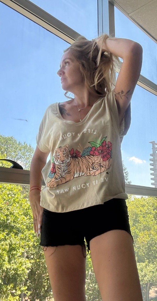 Producto - Remera de algodón tigre