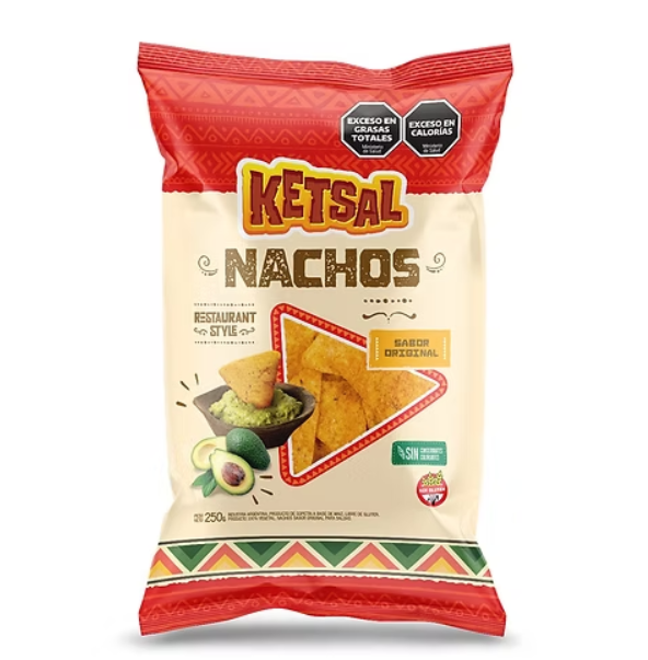 Producto - Nachos MEXICANOS 250g - KETSAL