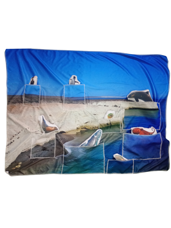 Producto - Telón con bolsillos Patagonia Madryn - 1