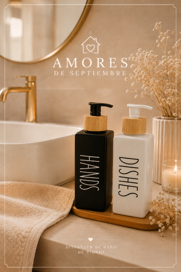 Producto - Set de Dispensers de vidrio x 2