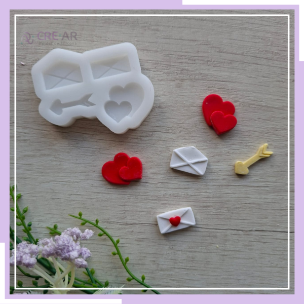 Producto - SAN VALENTIN (SOBRE, CORAZON, FLECHA)