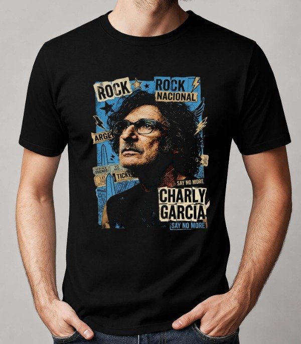Producto - Remeras Negras Unisex Rock Nacional - 1