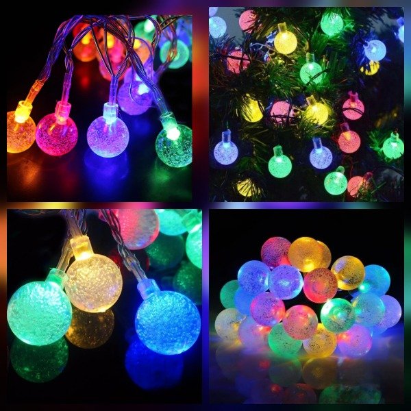 Producto - Luces de navidad Bolitas Crystal - 0