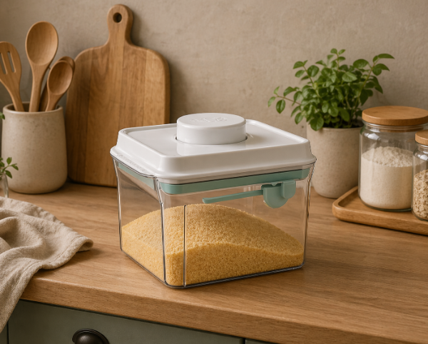 Producto - Contenedor de Comida con Botón POP