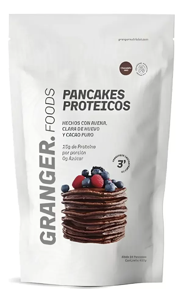 Producto - Pancakes proteicos GRANGER FOODS - GLUTEN FREE - 1