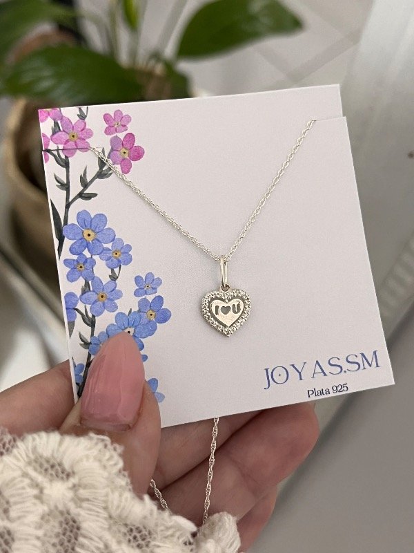 Producto - Conjunto corazón I love You