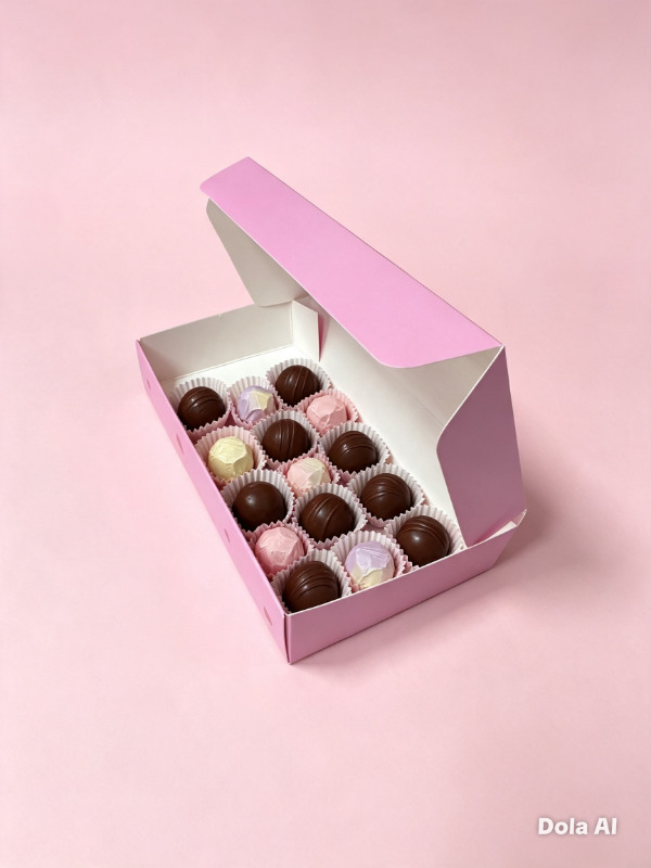 Producto - DIA DE LA MADRE - BOX ROSA FELIZ DIA -COD.1124  medida 15x2.5x8 - 2