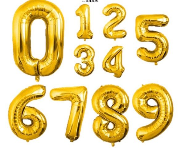 Producto - Globo dorado 32"