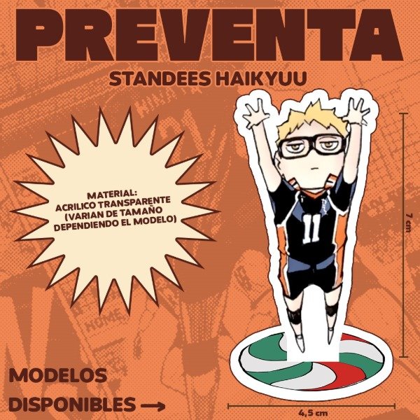Producto - Standees Haikyuu