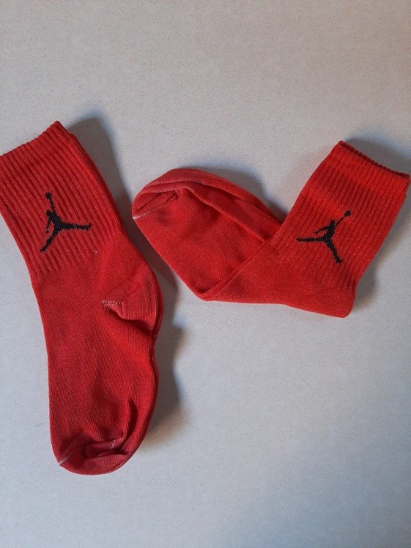Producto - Media caña adulto - Jordan rojo apagado