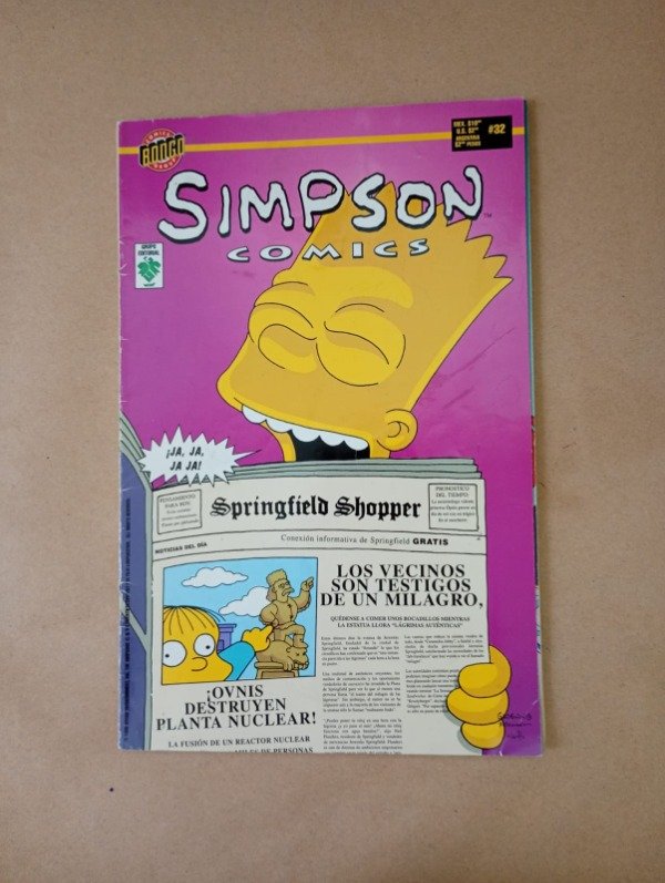 Producto - Simpson Comics #32 - Groening - Bongo VID 1998