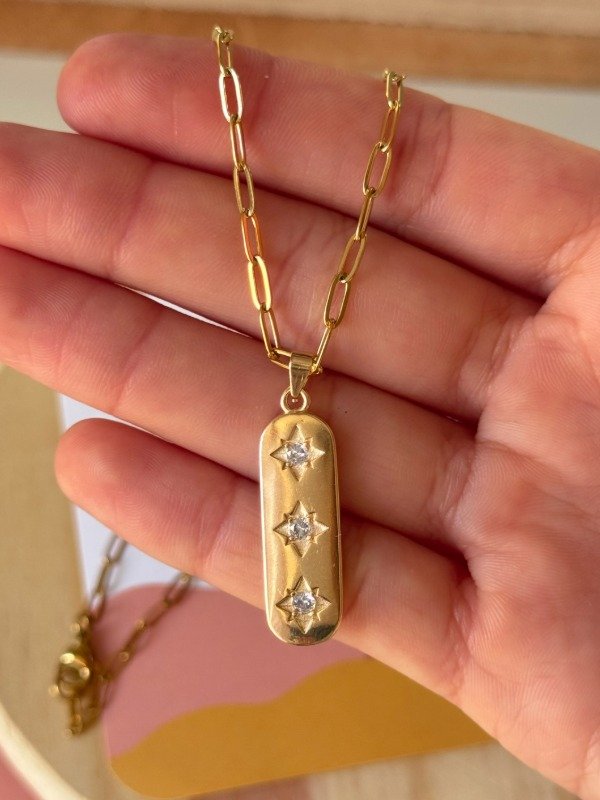 Producto - Collar 3 Estrellas