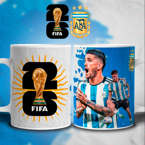 Producto - Taza Personaliza Mundial 2026 Argentina #4
