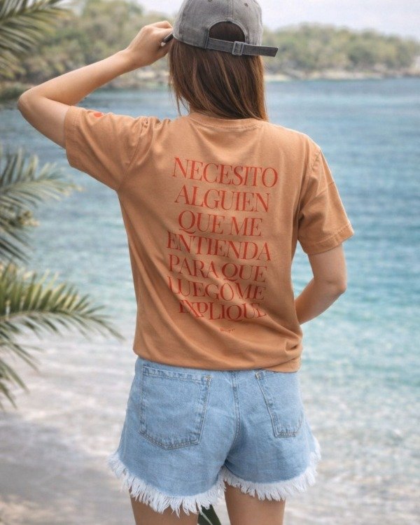 Producto - Remera "Alguien que me entienda"