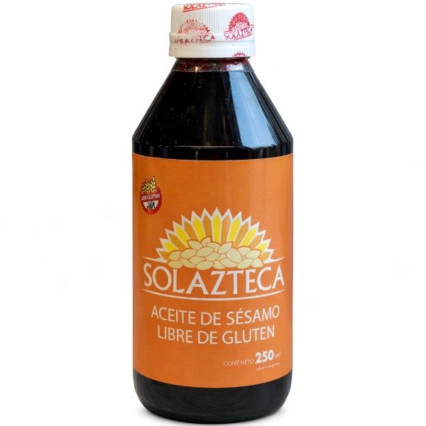 Producto - ACEITE DE SÉSAMO SOLAZTECA 250ml