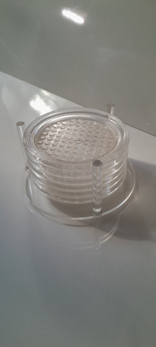 Producto - Apoya vasos de acrílico  x 6