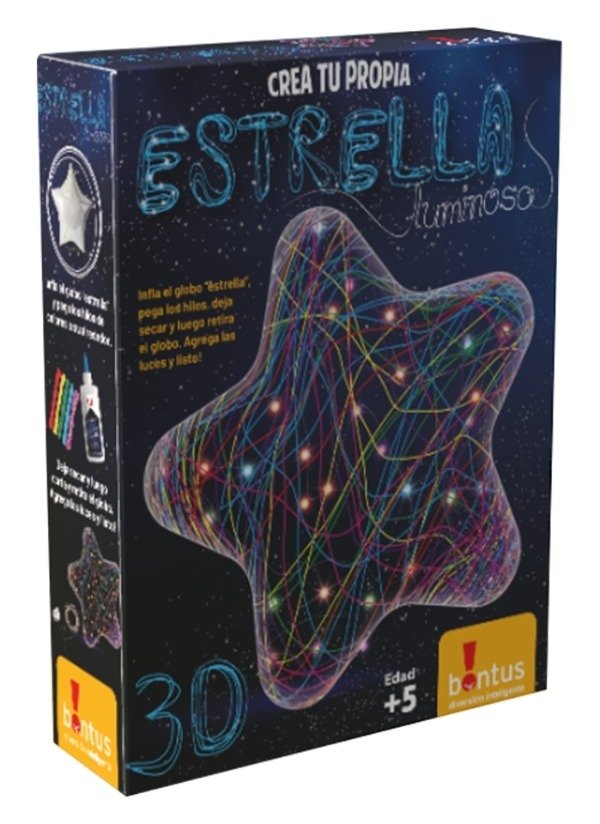 Producto - CREA TU PROPIA ESTRELLA LUMINOSO 3D