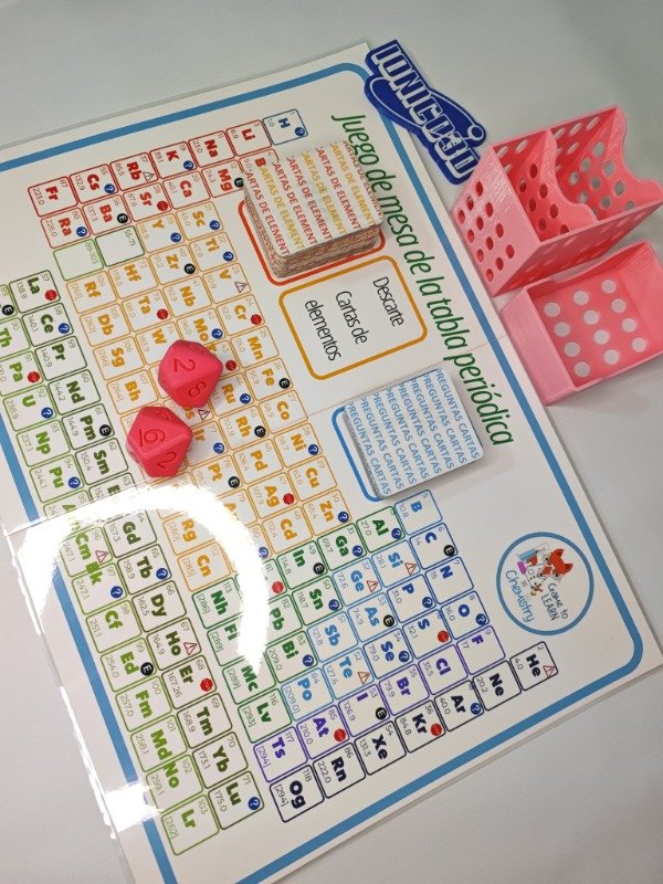 Producto - JUEGO DE MESA TABLA PERIÓDICA