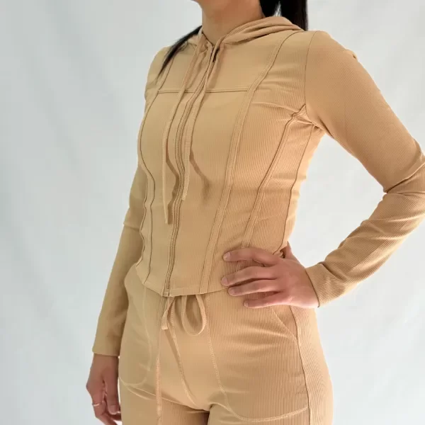 Producto - Campera Morley con Capucha I-Run Dama