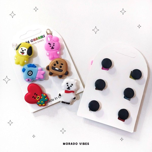 Producto - PINS CROCS BT21