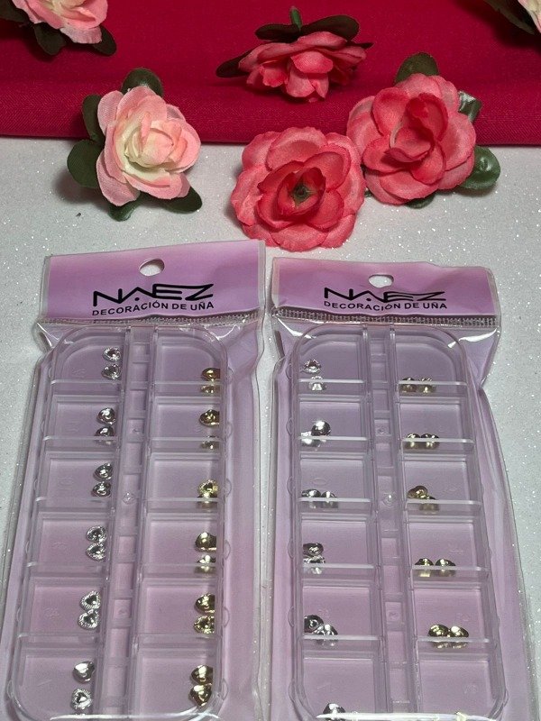 Producto - Deco naez corazoncito dorado/plata