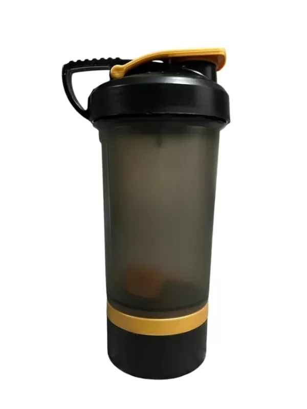Producto - Vaso Shaker Flip 500 Ml Mezclador Proteinas 2 En 1 Con Scoop - 1