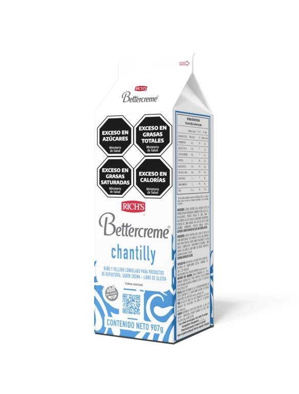 Producto - Crema bettercreme Chantilly richs 907 gr