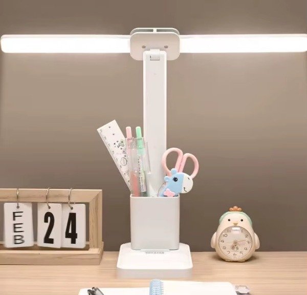 Producto - 0869 Lampara De Mesa Escritorio Luz Led 3 Tonos Ajustable Con Usb - 1