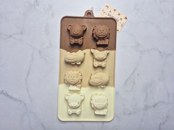 Producto - Molde osito, tigre y chanchito x8