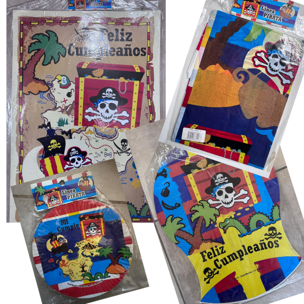 Producto - PIRATAS - Artículos para Cumpleaños -