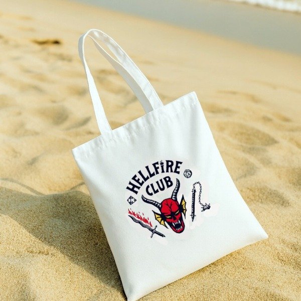 Producto - TOTE BAG HELLFIRE STRANGER THINGS - 0