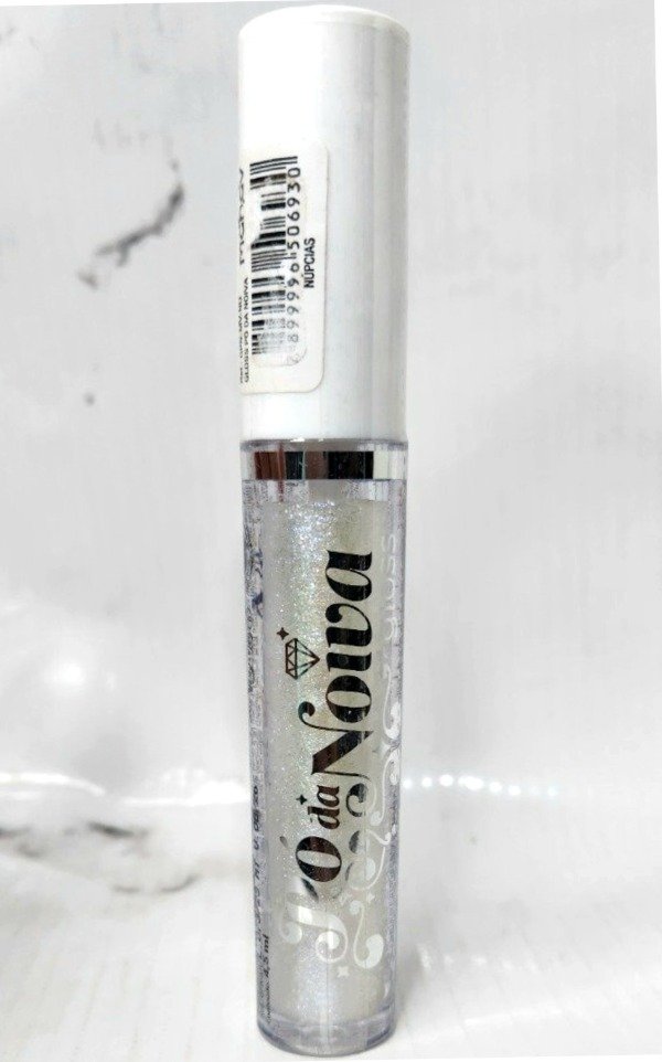 Producto - Gloss po da noiva con partículas holográficas tono nupcias- Mahav