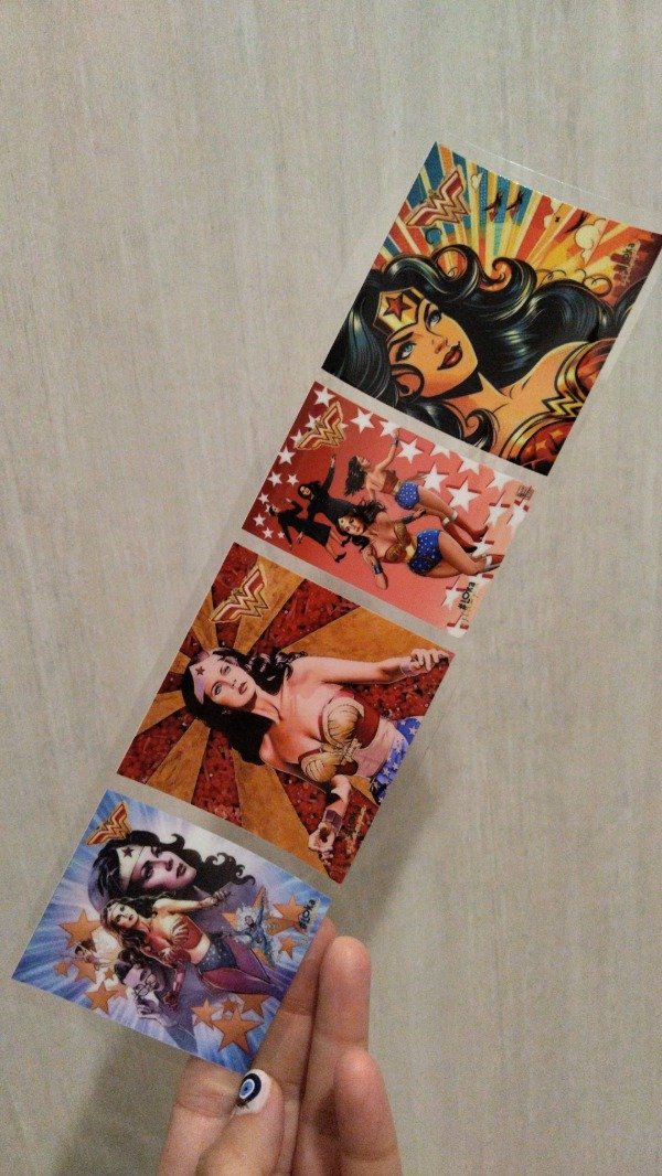 Producto - UV Tiras 8x28cm Mujer Maravilla #1