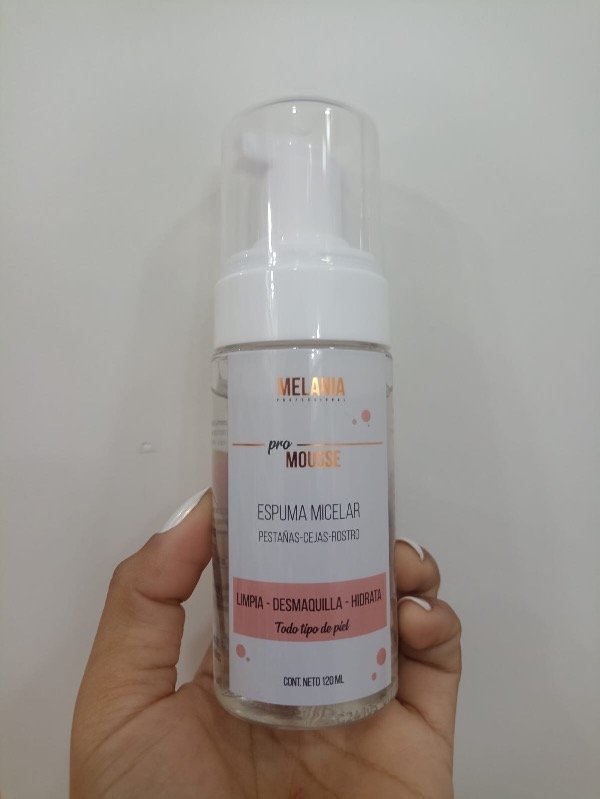 Producto - Pro mousse espuma micelar Melania 120