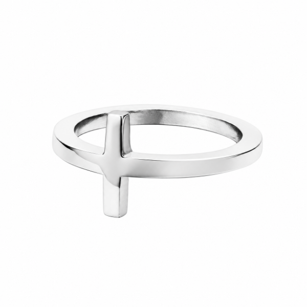 Producto - Anillo Cruz Plata - 0