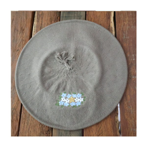 Producto - Boinas Vasca Hilo Bordadas - 6