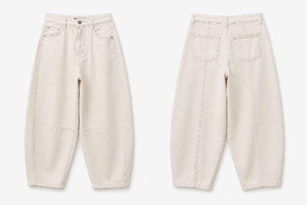 Producto - Pantalón barrel Camila crudo - 3