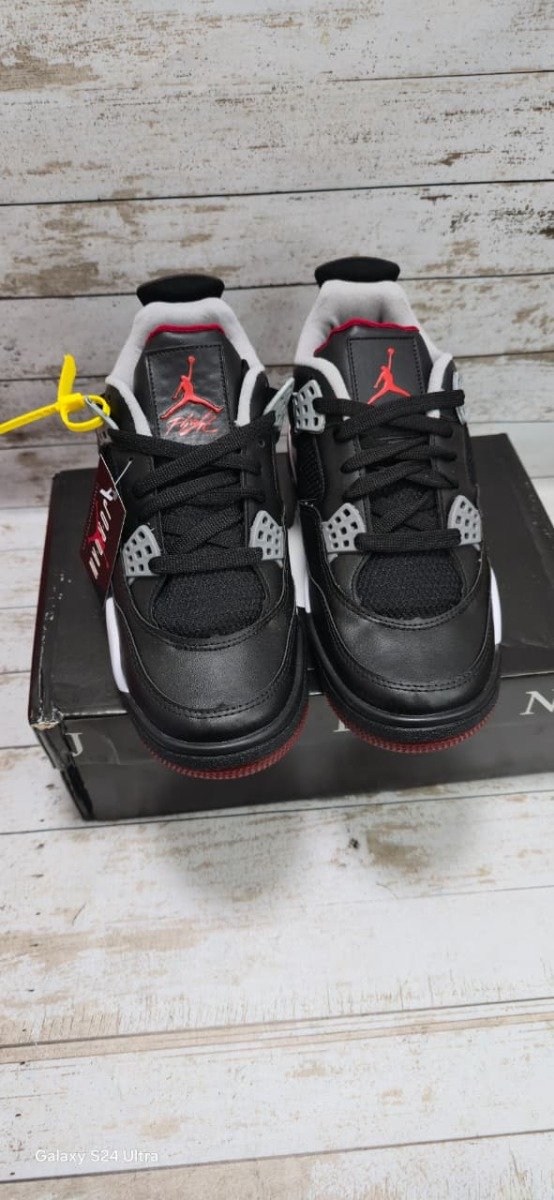 Producto - nike jordan retro 4 negro del 39 al 44 - 2