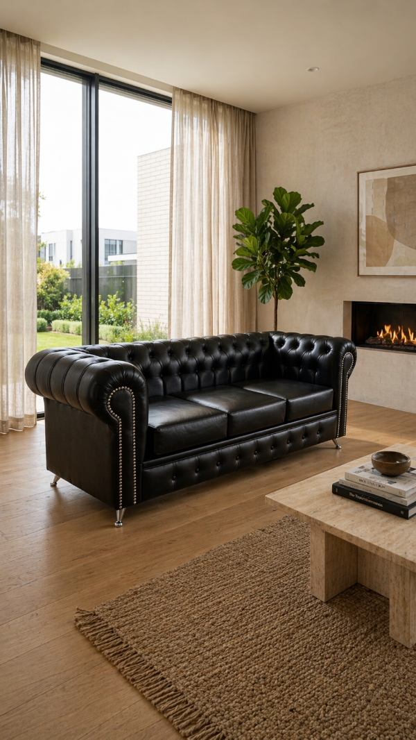 Producto - Sillon Chesterfield Cuero 2.1