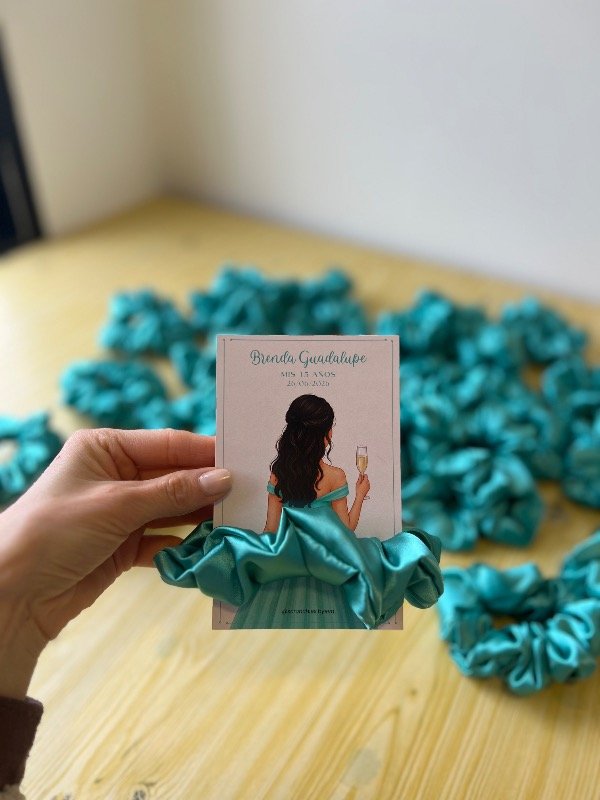 Producto - Tarjeta personalizada para Quinceañera x10 - 7