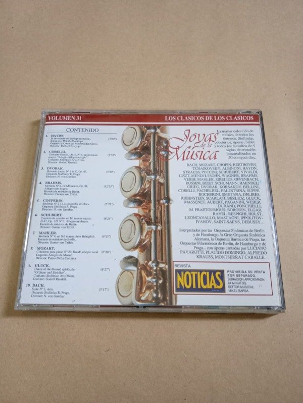 Producto - Joyas de la música #31 - Artistas varios - DDD Sin fechar - 1
