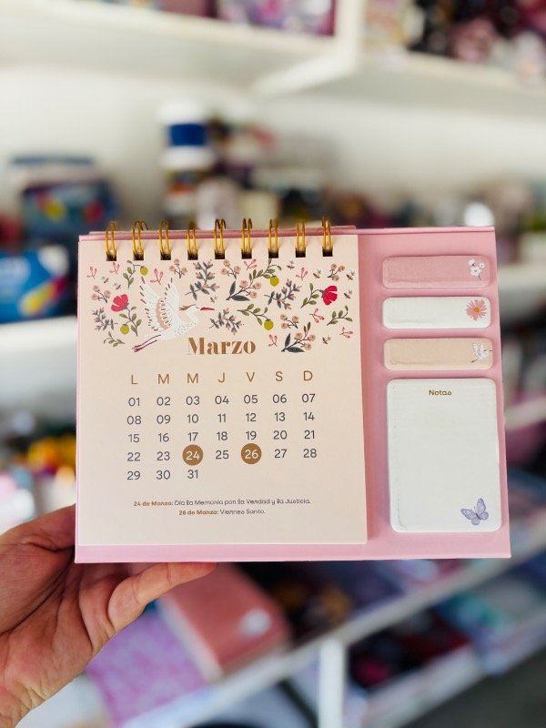 Producto - Calendario 2027 con notitas - 4