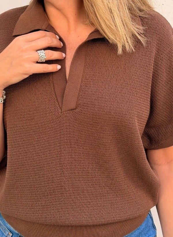 Producto - Remera Castaña